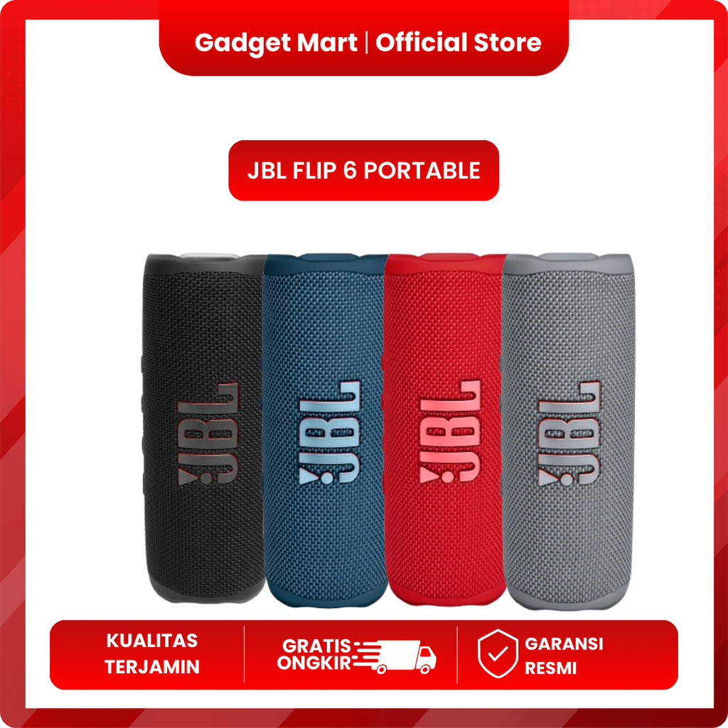  JBL | Flip 6 Portable Waterproof Speaker