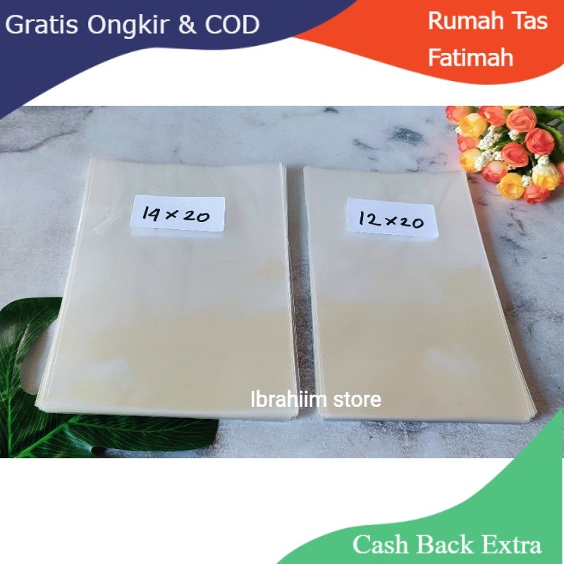 

Promo (100gr) LEBAR 12-15 CM PLASTIK OPP TEBAL TANPA LEM / PLASTIK OPP MURAH / PLASTIK ACCESORIES PLASTIK SOUVENIR MURAH By Rumah Tas Fatimah