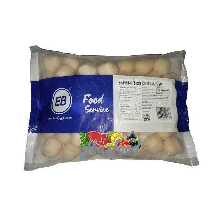 

EB Big Fish Ball Bakso Ikan Besar | Bebola Ikan Besar 1 Kg