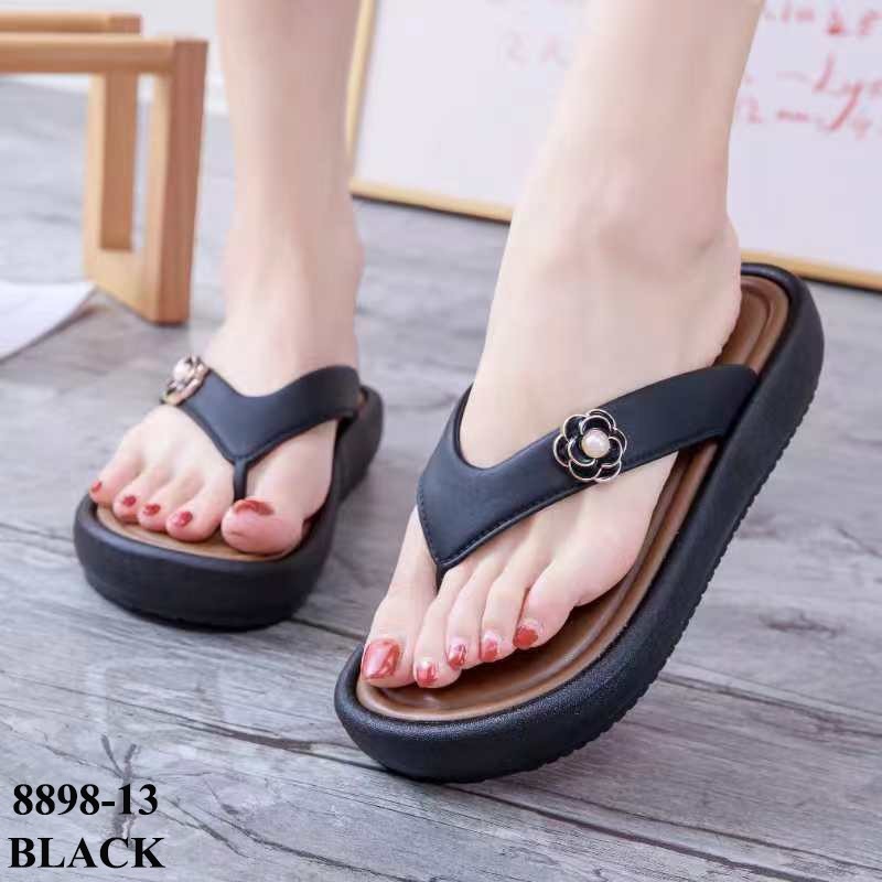 PROMO Sandal Jepit Karet Wanita W8898-13 Sandal Wanita Karet Sandal Jepit Wanita Kekinian, sandal Wa