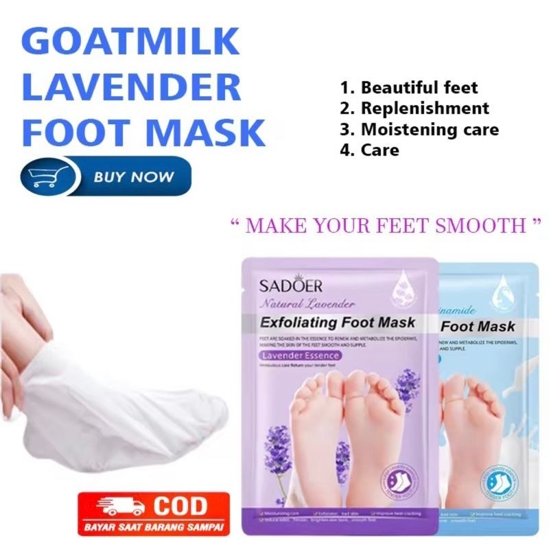 Exfloating Mask Lavender Pengelupas Kulit Mati