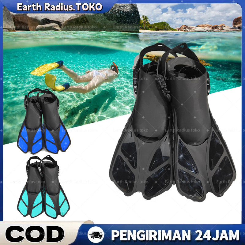 Ready Stock Kaki Katak Silicone Fin Renang Diving Sepatu Kaki Katak Fin Diving Redang Snorkeling Ana