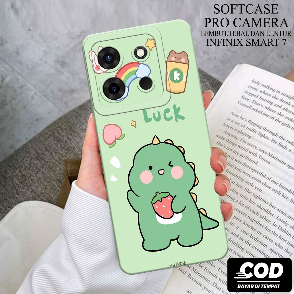 Case Hp Infinix Smart 7 2023 - Softcase Infinix Smart 7 Terbaru - Casing Infinix Smart 7 - Kesing In