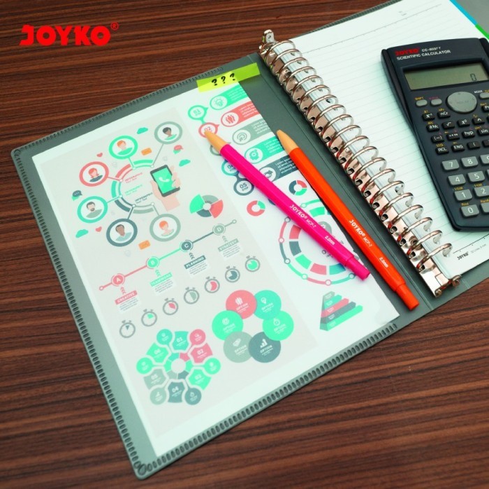 

Binder Note Joyko A5-TSPL-M508 / Imagination 20 Holes - WHITE
