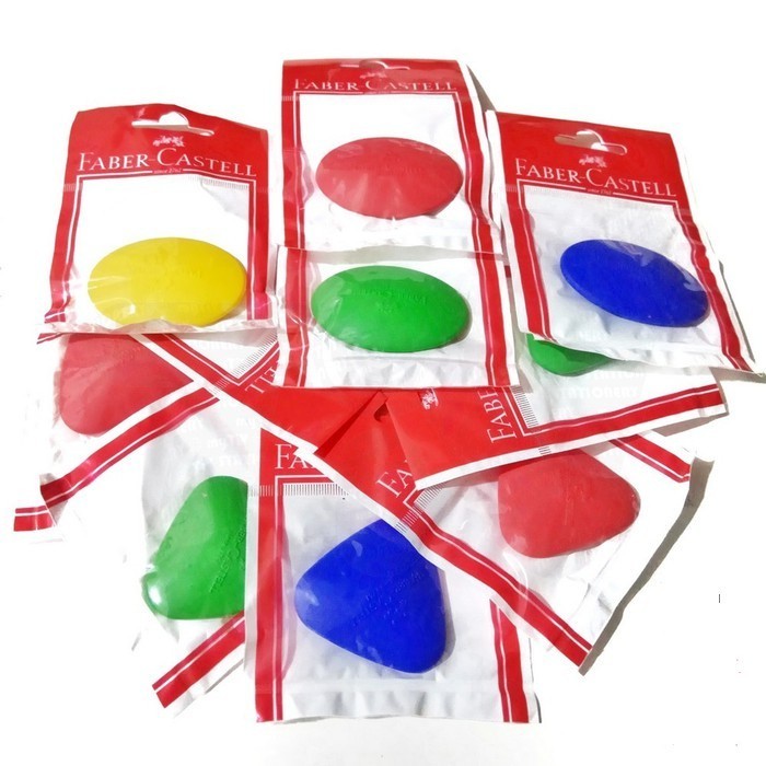 

Faber Castell Eraser Grip / penghapus pensil warna - SEGITIGA