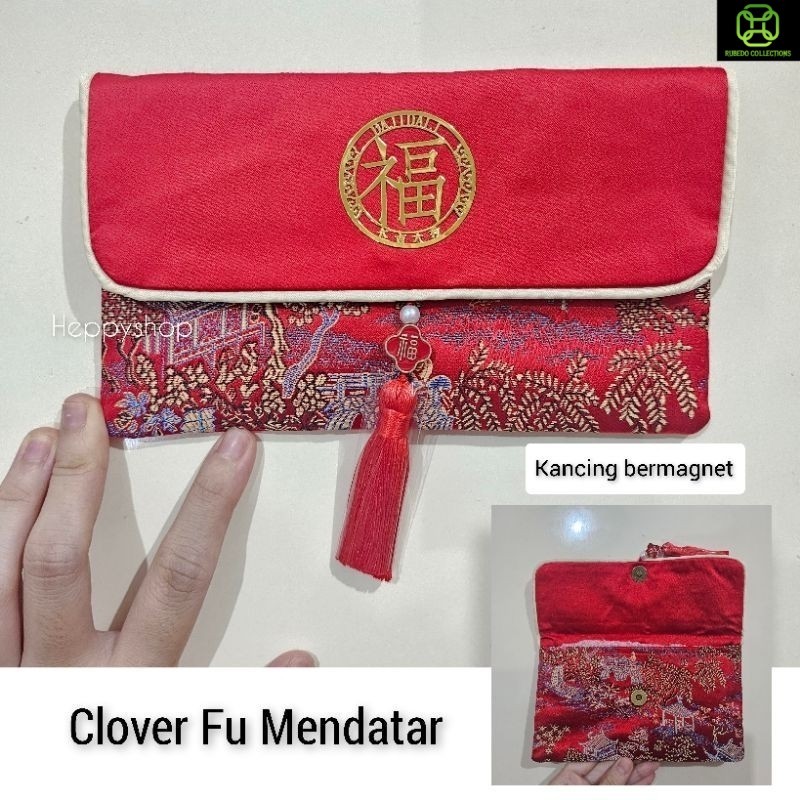 

Dompet Angpao Kain Imlek, Angpao Kain Merah Chinese