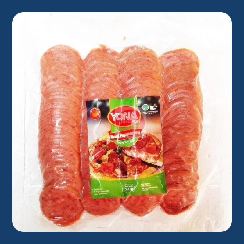 

yona beef pepperoni 500gr