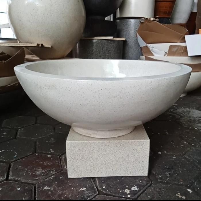 Pot teraso teratai diameter besar 60 cm + tatakan teraso