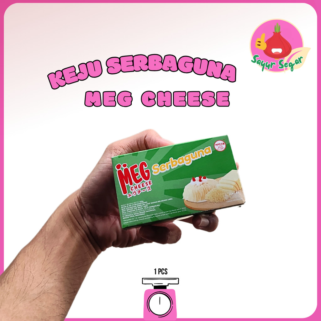 

Sayur Sega - Keju Serbaguna / Meg Cheese 120gr
