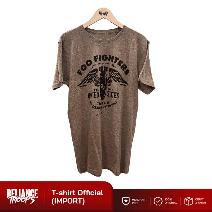T-shirt Official | Foo Fighters - Stencil (Grey)