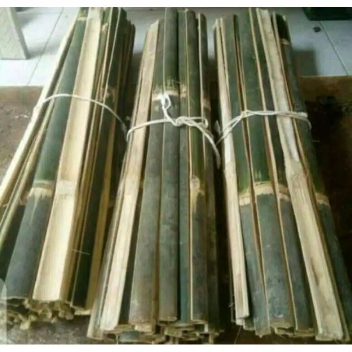 Turus Bilah Bambu Belahan 150x2 cm