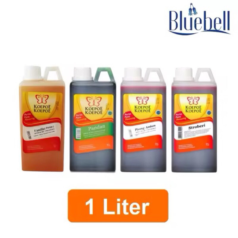 

Koepoe Koepoe Pasta Perisa Makanan dan Minuman 1 Liter Food Flavoring 1L Alpukat Pandan Vanila Leci Lemon Pisang Stroberi Jeruk Melon Santan Nangka Nanas Kopi Moka Coklat Talas