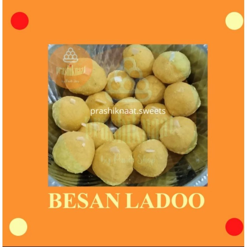 

Besan Ladoo [Indian Sweets] Manisan India - 100g