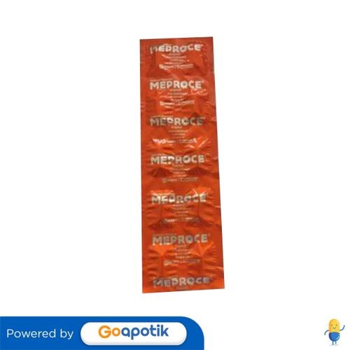Meproce Strip Isi 10 Kapsul