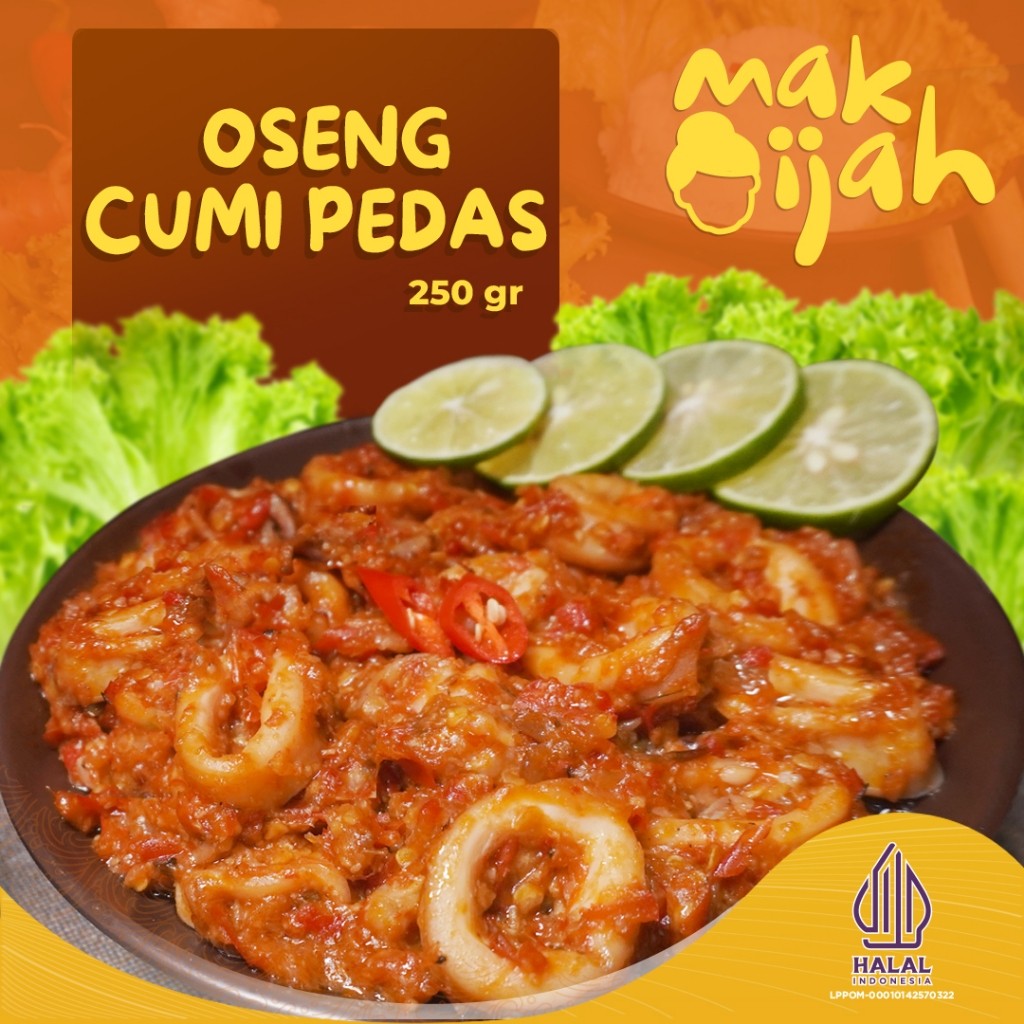 

CUMI PEDAS BALADO SAMBAL CUMI FRESH SIAP MAKAN HALAL PORSI KELUARGA