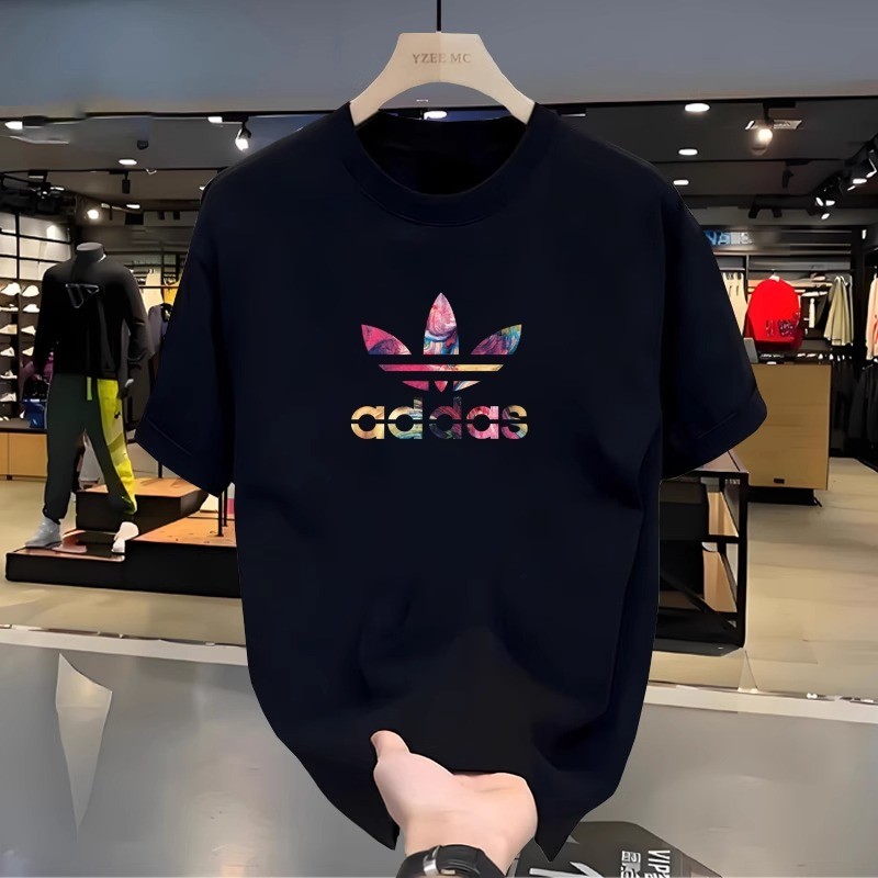 【100% Cotton】kaos Adidas Kaos Oversize Cotton Heavyweight 100% Original - Kaos Distro Pria Wanita Un