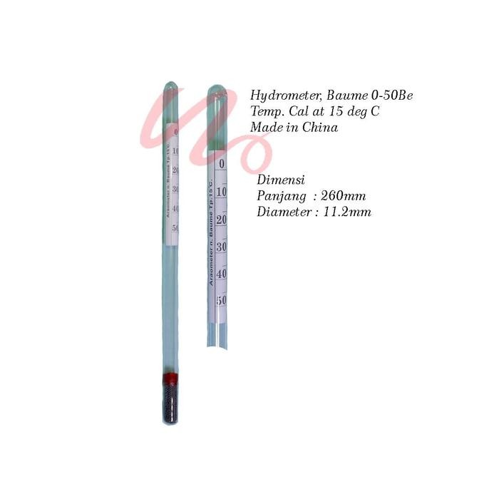 

Baume 0-50Be, Hidrometer, RRT