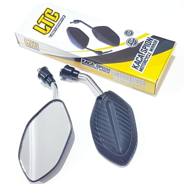 KACA SPION MOTOR JUPITER MX-MX KING-VEGA R-VEGA ZR-RX KING-BYSON-FREGO - Crome Carbon, All yamaha