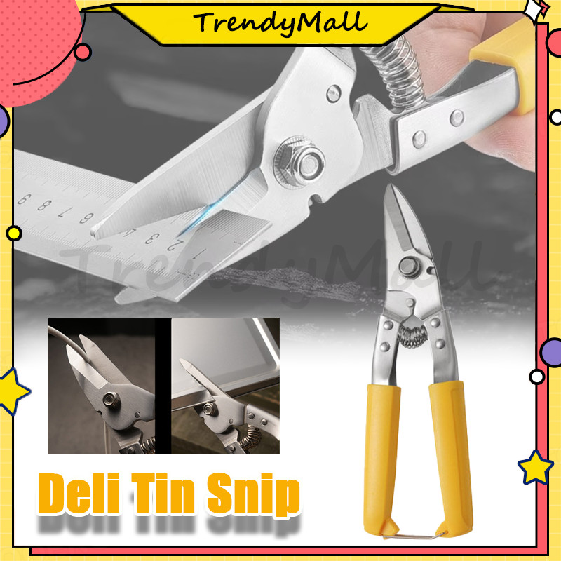 Gunting Seng/Gunting Baja Ringan/Aluminium/Besi serbaguna gunting korea gunting holo seng baja ringa