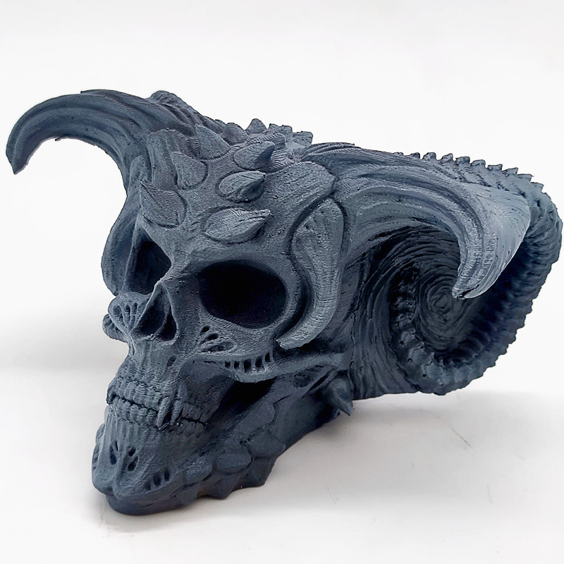 

Demon Skull Silicone Mold DIY Candle Resin Gypsum Silicone Mold Halloween Decoration Tool