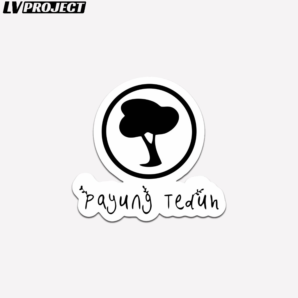 

Stiker Band Indie Lokal Payung Teduh Sticker Music Laptop Gitar Tumbler