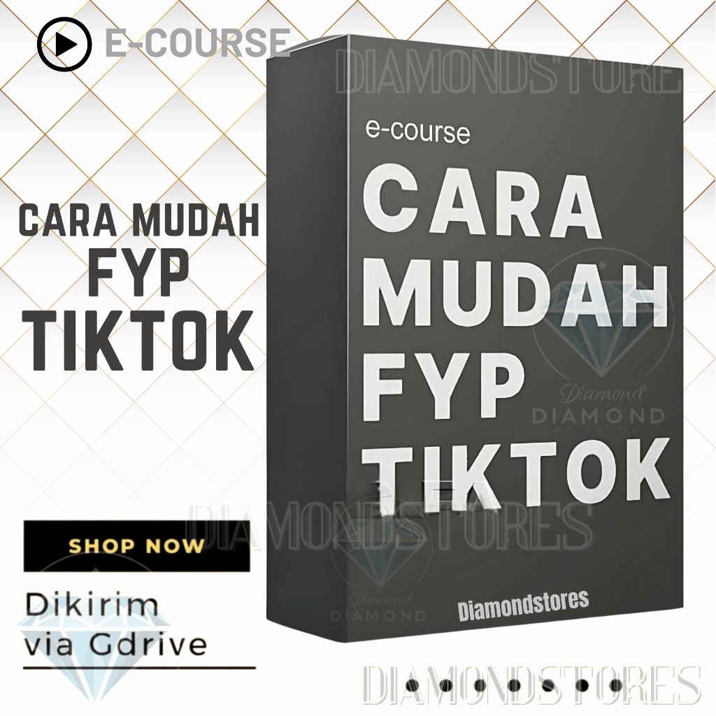 A27) ECOURSE - CARA MUDAH FYP TIKTOK