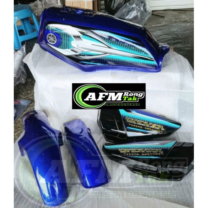 paket tangki rx king new paket bodiset rx king new bodi set rx king new tahun 2007 warna biru movist