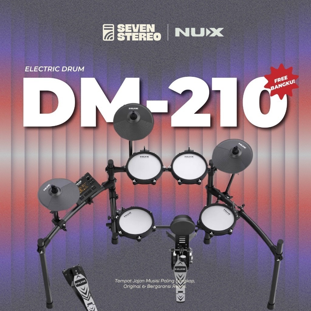Nux DM210 DM-210 DM 210 Drum Elektrik