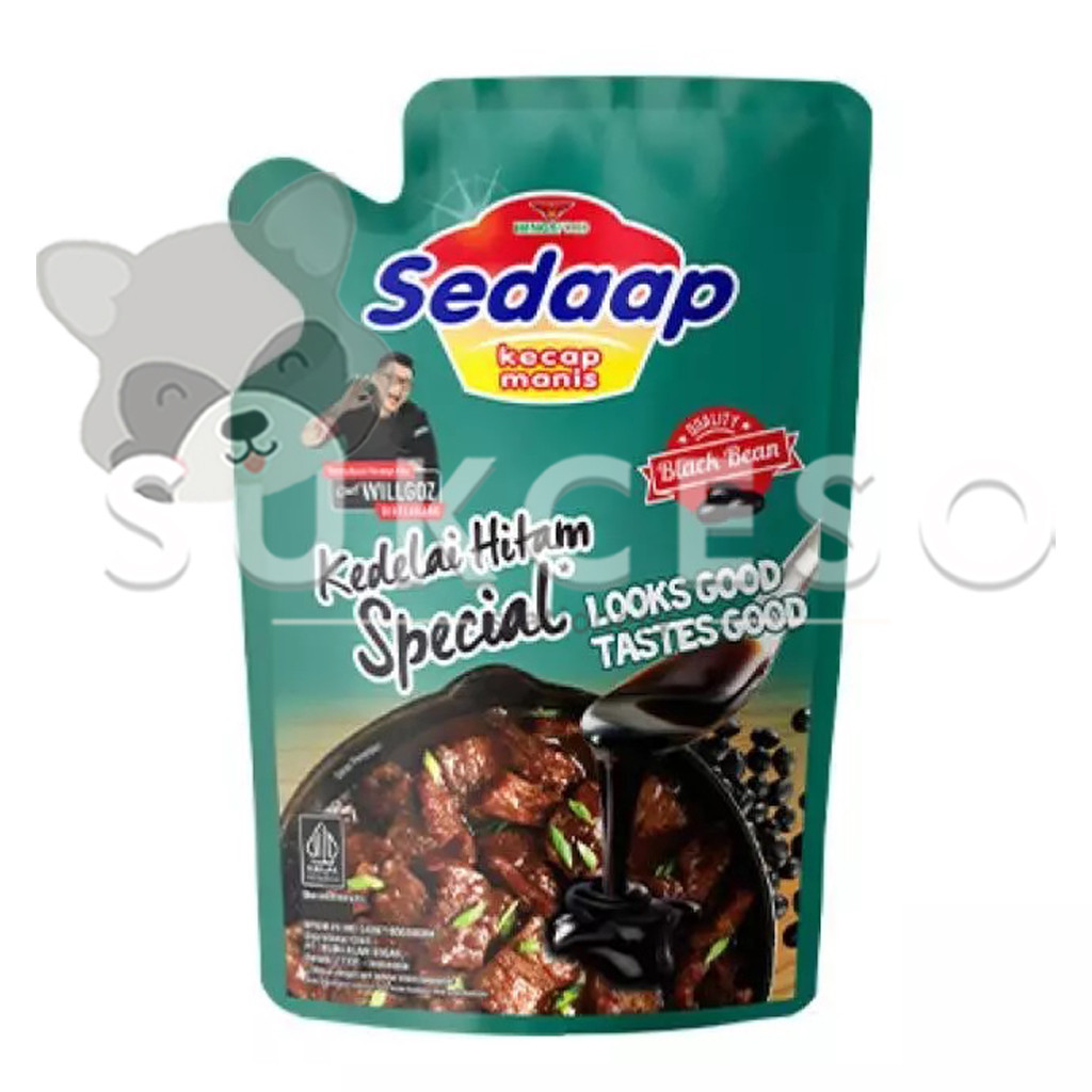 

SEDAAP Kecap Manis Kedelai Hitam Special Refill 725g - Soy Sauce