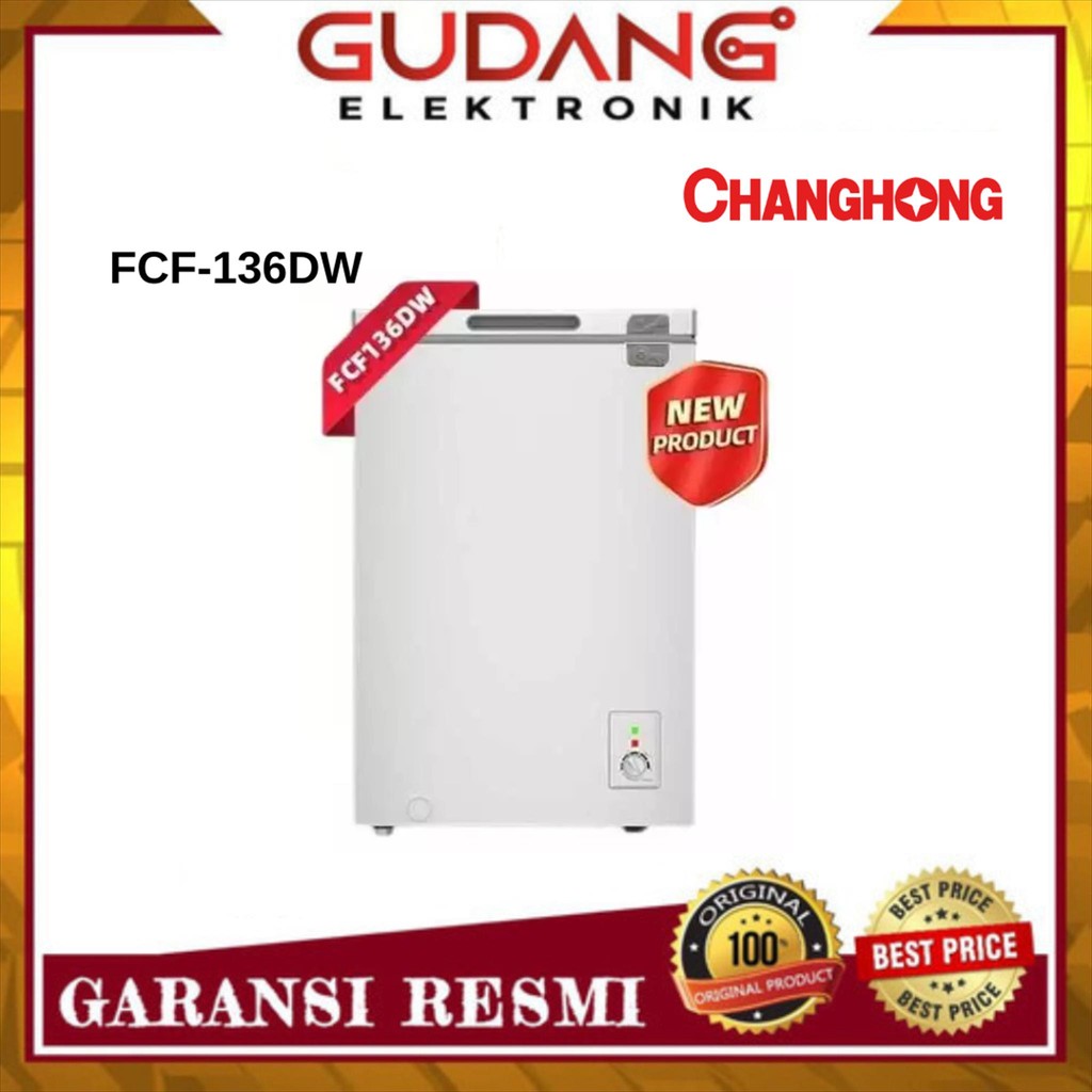 CHEST FREEZER CHANGHONG FCF136 FREEZER BOX 110 L CHANGHONG FCF 136 DW