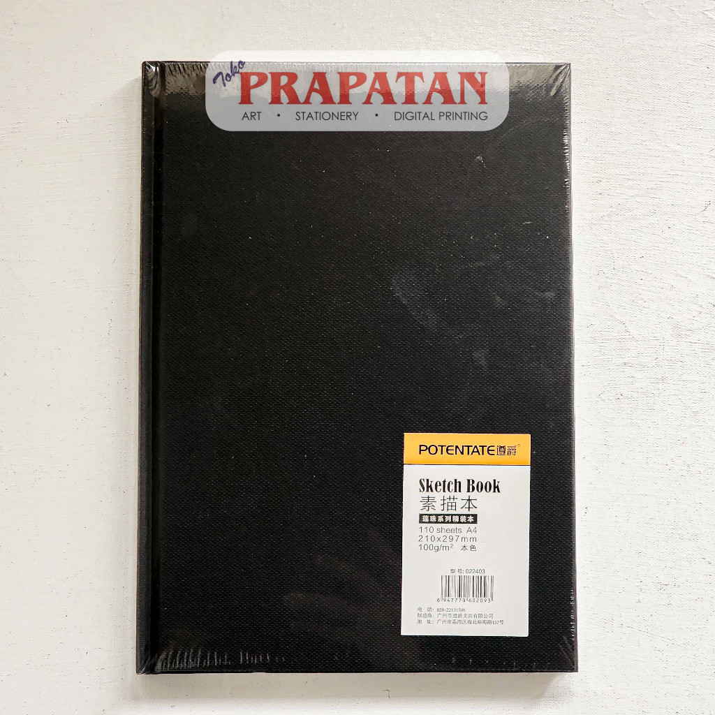 

Potentate Sketch Book Hard Cover A4 | Buku Gambar