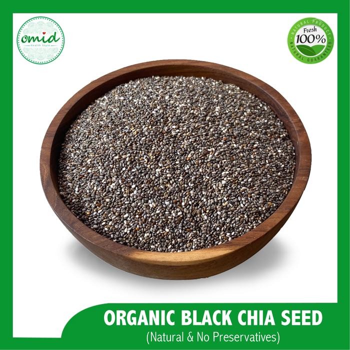 

Organic Black Chia Seed (Biji Chia Hitam Organik) 500gr - 500gr chia seed