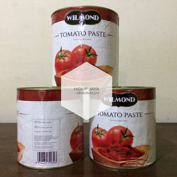 

[Best Seller] Wilmond Tomato Paste 3 kg (3,000 gram)