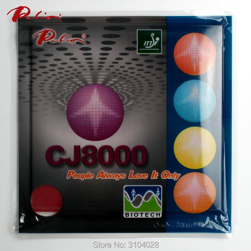 Palio official long term CJ8000 36-38 table tennis rubber BIOTECH technilogy fast attack with loop s