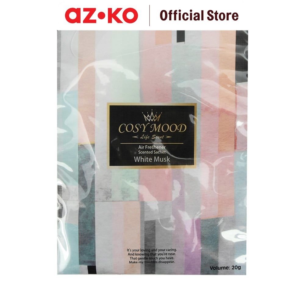 AZKO Cosy Mood White Musk Pengharum Ruangan Sachet Freshener Aromaterapi Pewangi Kamar Room Fragranc