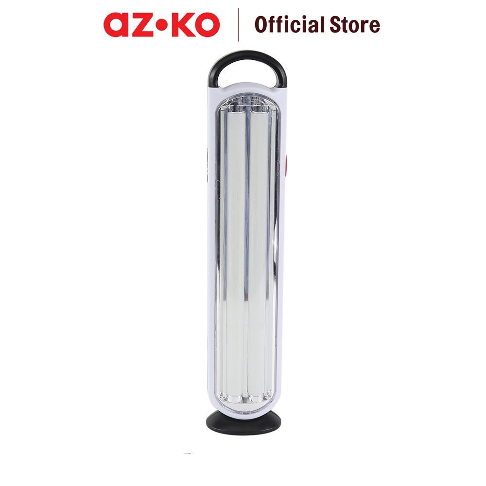 AZKO Powerlite Lampu Darurat Rechargeable Long 23 watt Emergency Lamp Lampu Camping Portable Travel 