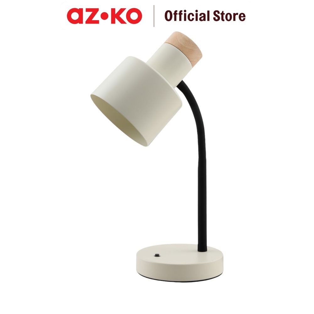 AZKO Eglare Freja Lampu Meja E27 Multifunctional Table Lamp Lampu Baca Dan Belajar Serbaguna Peneran
