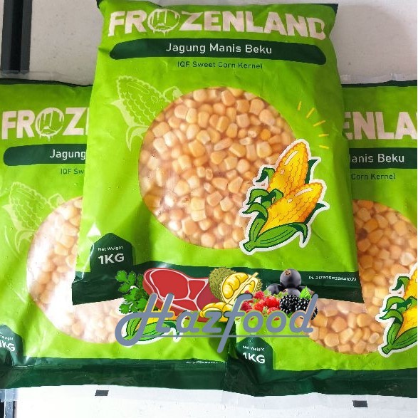 

Frozenland Sweet Corn Kernel Jagung Manis Pipil 1 Kg