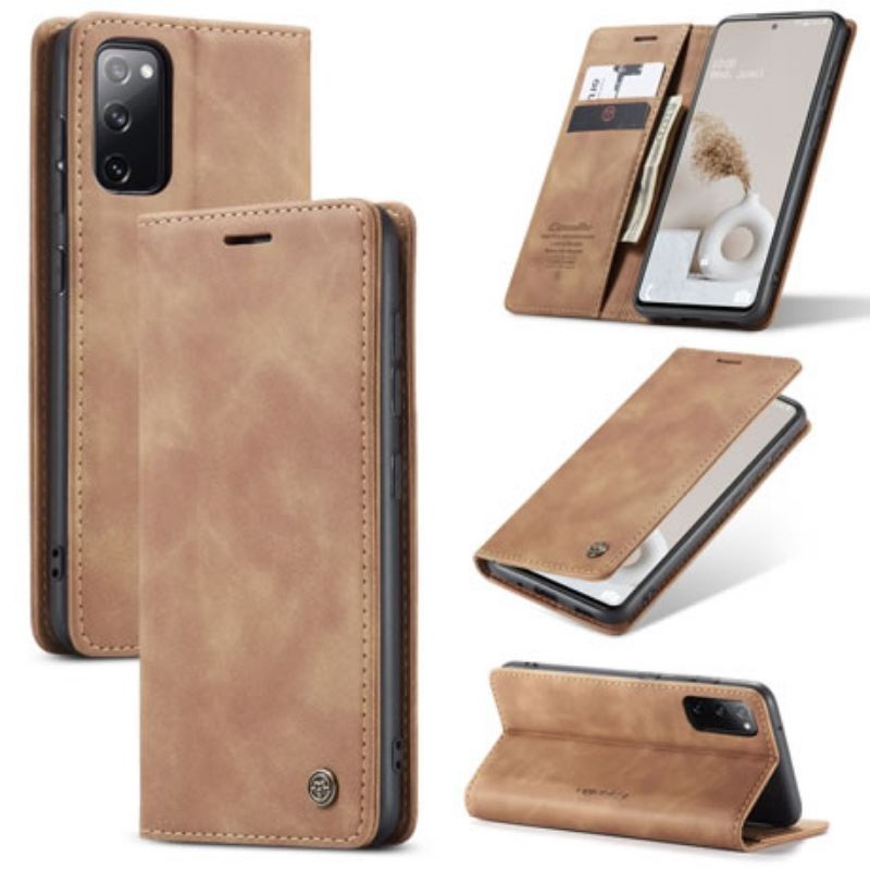 Case SAMSUNG GALAXY S20 FE / S20FE CASEME Flip Wallet Leather Case Cover Sarung Dompet LIPAT Kulit P