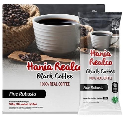 

100% kopi bubuk robusta HANIA REALCO BLACK COFFEE ROBUSTA