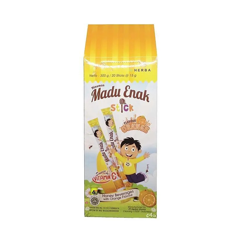 

MADU ENAK STICK JERUK SC 20X15GR