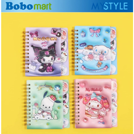 

BOBOMARTS BUKU TULIS NOTEBOOK MINI DEPAI SH-100K-4 ISI 70 LEMBAR NOTEBOOK MOTIF BUKU MEMO KARTUN MURAH