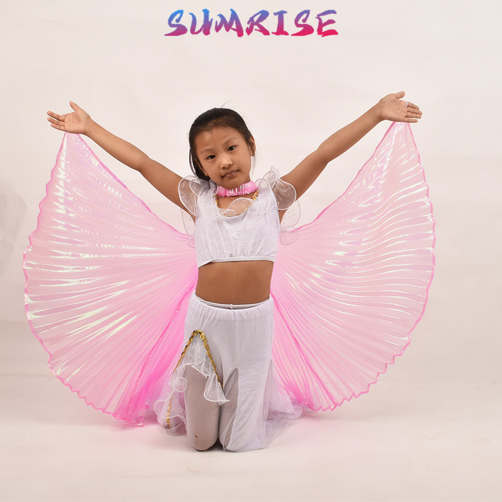 Sayap Kerub Belly Dance Sayap Malaikat Anak Kerub Alat Tari Kostum Props Sayap Perut Kerub