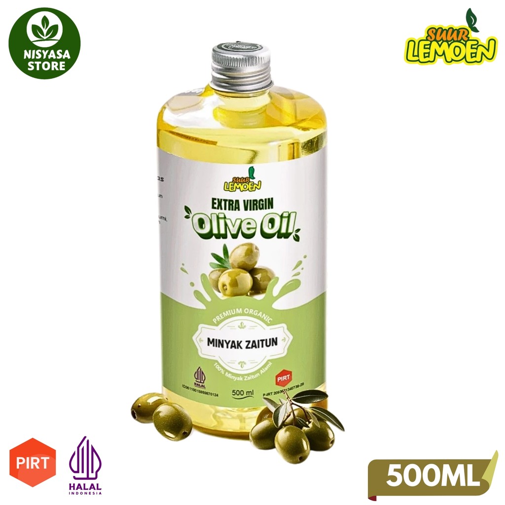 

Extra Virgin Olive Oil 500ML EVOO Minyak Zaitun By Suur Lemoen