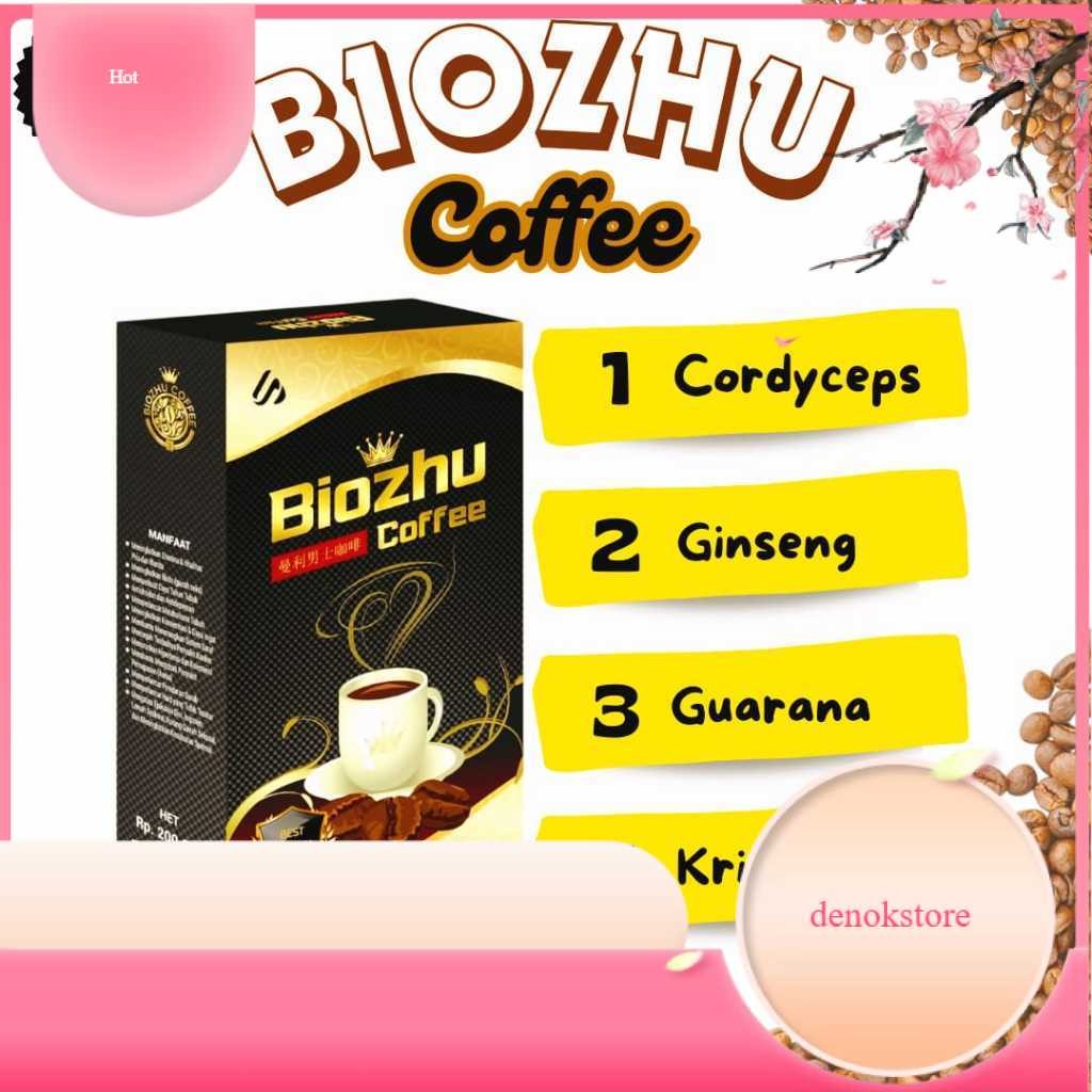 

BIOZHU COFFEE 1 BOX ISI 4 SACHET PREMIUM QUALITY MINUMAN SERBUK KOPI KESEHATAN