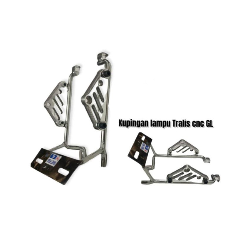PANGKON LAMPU DEPAN GL/MAX PANGKON LAMPU MP TIGERTRALIS CNC