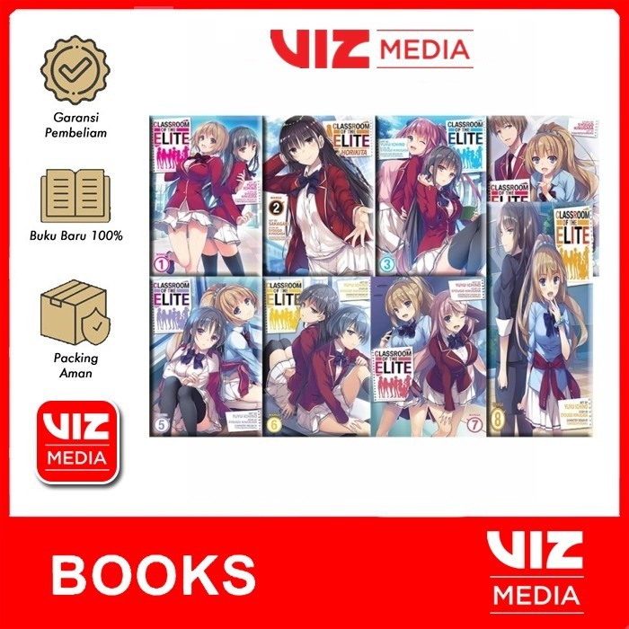 Komik Classroom of the Elite 8 book series (english) - Vizmedia