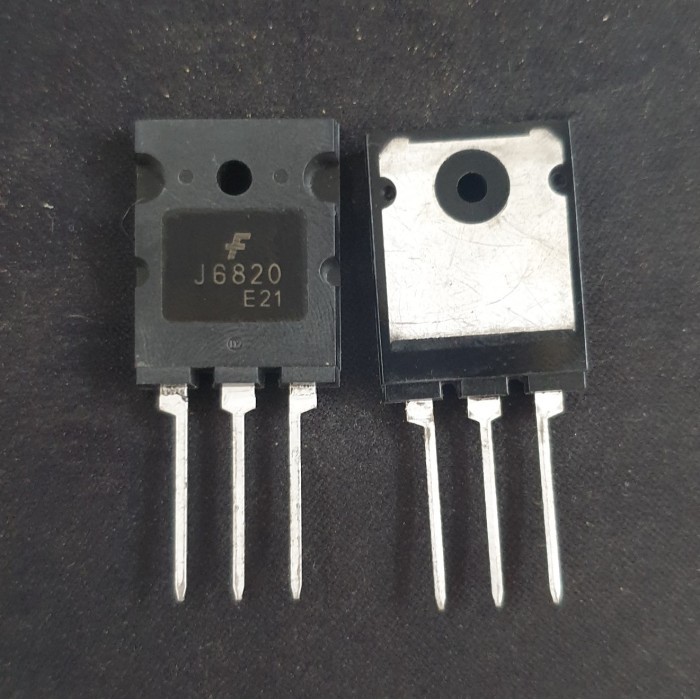 LL99 Transistor J6820 NPN Triple Diffused Planar 1500V Horizontal Dflection