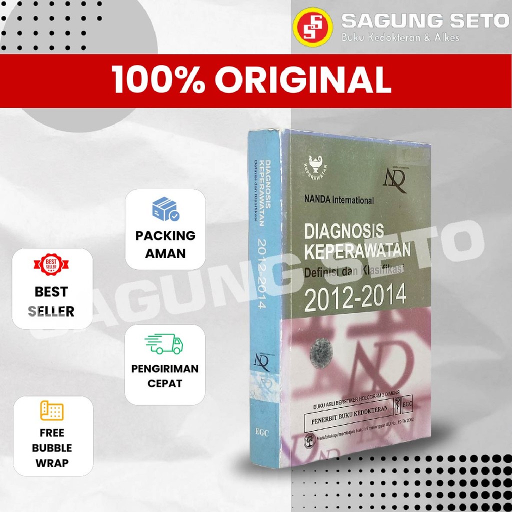 BUKU DIAGNOSIS KEPERAWATAN 2012-2014 NANDA (ISBN 9789790442641)