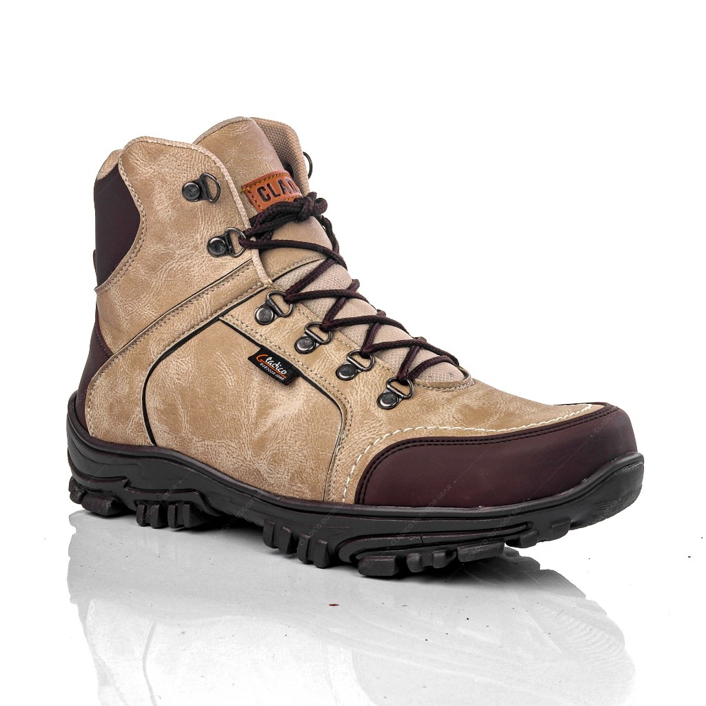 Cladico Sepatu Pria Boots Safety Cladico North Ujung Besi